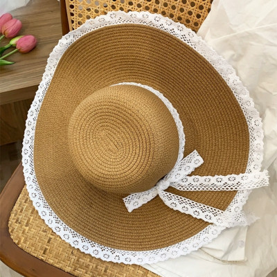 Nón mũ nữ rộng vành đi biển viền ren mẫu mới đẹp chất liệu cói chống nắng thoáng mát Chất liệu cói Kiểu dáng thời trang chống nắng đi biển dạo phố du lịch là sản phẩm hoàn hảo cho những ai yêu thích phong cách thời trang Hàn Quốc.  Dona240701