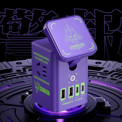 Trạm Sạc Để Bàn Đa Năng Pisen Pro - EVA Destop MagStation (Standby 65W) GaNUltra - Pisen CC1200