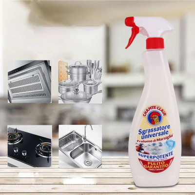 Chai xịt tẩy bề mặt đa năng ChanteClair 600ml vệ sinh bếp, giày, sofa an toàn da tay