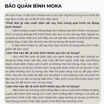 Bình pha cà phê Traveller Moka Pot nhôm CAFE DE KONA