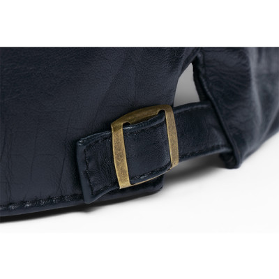 Mũ/ Nón beret nam da cừu cao cấp BHY1903 Điều chỉnh được, Mỏng mềm, thoáng khí, không bong tróc