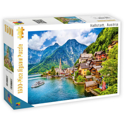 Hallstatt, Austria - Bộ Tranh Ghép Hình Minh Châu 1500 Mảnh Kích Thước 60x80cm