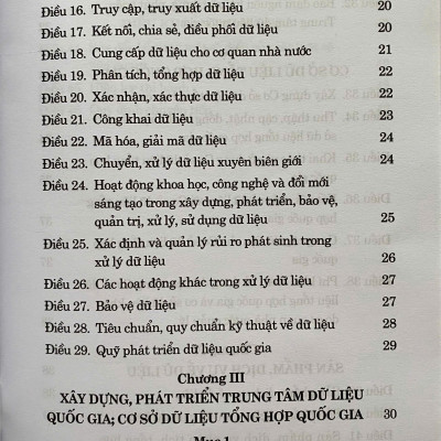 Luật Dữ Liệu Năm 2024