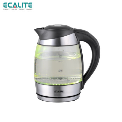 Bình Đun Siêu Tốc Ecalite EK-G1812 (1.8L) - Điều Chỉnh Nhiệt Độ 60°C Đến 100°C - Đèn LED Đổi Màu - Hàng Chính Hãng