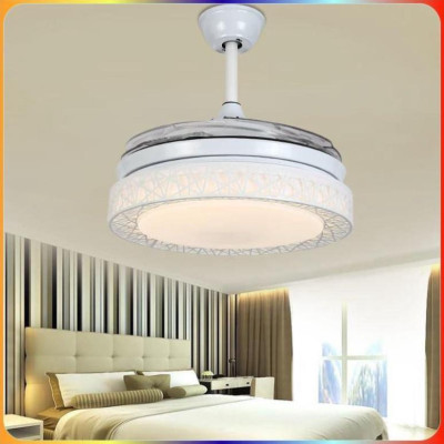quạt trần trên nhà đèn dấu cánh hiện đại,3 cơ chế ánh sáng, cách t
