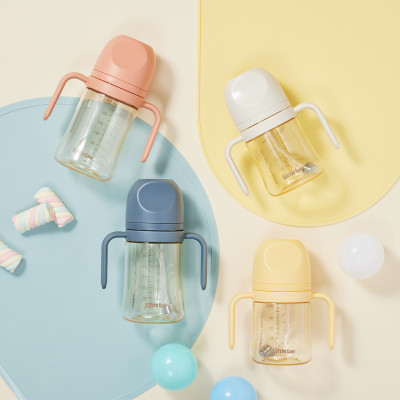 Bình Tập Uống Nước Cho Bé LocknLock Ppsu Straw Cup HAP914 280ml, HAP915 350ml, Hàng Chính Hãng - JoyMall