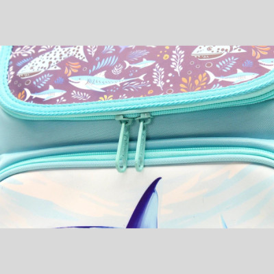 Ba Lô Chống Gù Cá Mập Siêu Nhẹ - Thiên Long BP-020 - Xanh Biển