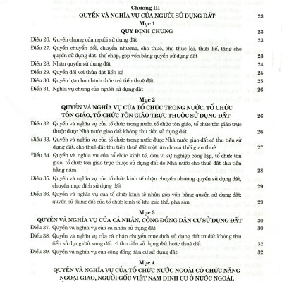 Luật Đất Đai Và Các Văn Bản Hướng Dẫn Mới Nhất
