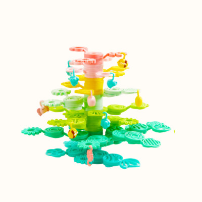Đồ chơi cân bằng xếp hình khối hoa lá Mideer Educational Balance Blocks- Strack a Tree