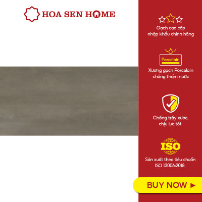 Gạch men ốp tường LUSTRA INCEF0300600014TD màu nâu đất, đường vân nền xi măng, bề mặt Matt, hút ẩm thấp, cỡ hình chữ nhật 300mmx600mm, thùng 6 viên - Hàng chính hãng