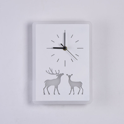 Đèn LED đồng hồ DEER hiện đại tăng thêm sự sang trọng cho không gian