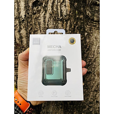 Bao Chống Sốc Wiwu Mecha Case (APC012) Dành Cho Tai Nghe Có Khóa Nắp Chắc Chắn, Tránh Va Đập - Hàng Chính Hãng
