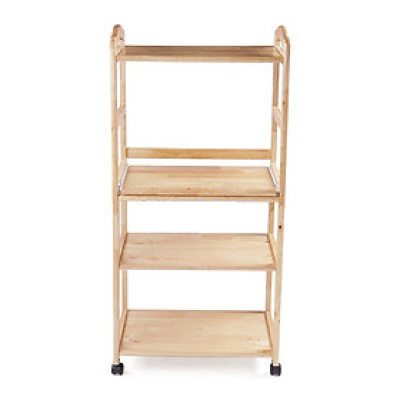 Kệ Đựng Lò Vi Sóng Đa Dụng 4 Tầng Gỗ Tự Nhiên (TN)