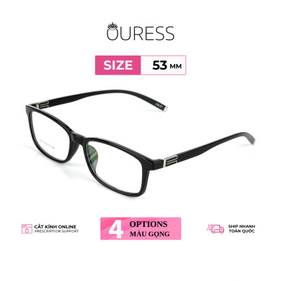 GỌNG KÍNH  NHỰA 2509 THỜI TRANG NAM NỮ THƯƠNG HIỆU MẮT KÍNH OURESS