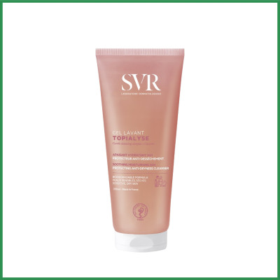 Sữa Rửa Mặt Làm Sạch Và Dưỡng Ẩm, Dành Cho Da Khô, Nhạy Cảm SVR Topialyse Gel Lavant 200ml
