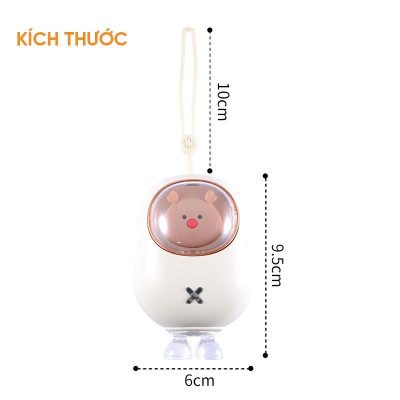 [KOSUYTU] Máy Sưởi Mini Cầm Tay Đa Chức Năng Hình Chân Mèo So Cute - Quạt Sưởi Ấm Mini Thông Minh Nhỏ Gọn Bỏ Túi, Ấm Mọi Nơi