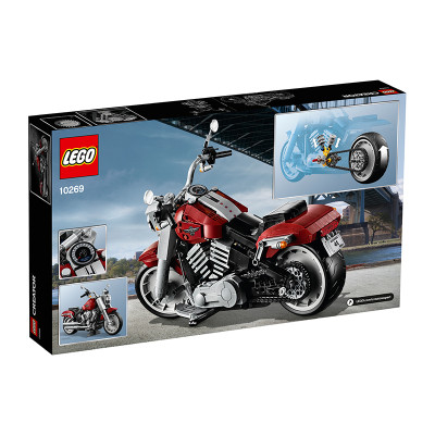 LEGO CREATOR 10269 Xe Mô Tô Harley-Davidson Fat Boy (1023 chi tiết)