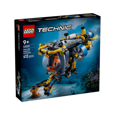 LEGO TECHNIC 42201 Đồ Chơi Lắp Ráp Tàu Ngầm Nghiên Cứu Biển Sâu (413 chi tiết)