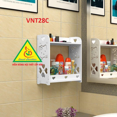TỦ NHÀ TẮM CHỐNG THẤM NƯỚC VNT28C - NỘI THẤT LẮP RÁP 