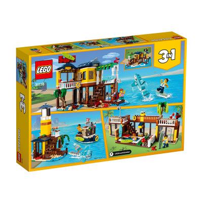 Đồ chơi LEGO Creator Nhà Lướt Sóng Bãi Biển 31118