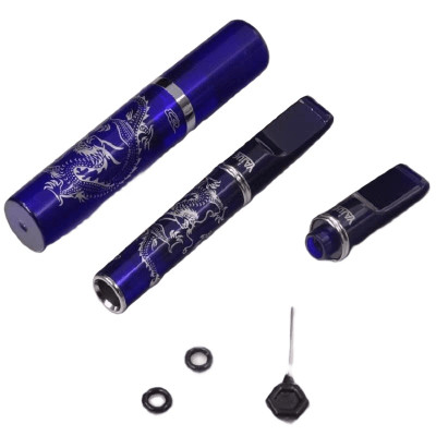 Bộ Tẩu Lọc Thuốc Cao Cấp Công Nghệ Nhật Bản, Lõi Gắn Kim Loại, Có Hộp Đựng Sử Dụng Size Lớn & Vừa & Nhỏ