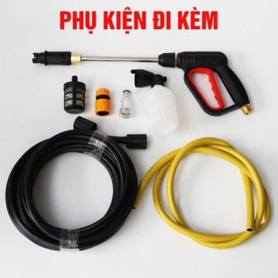 Máy Rửa Xe Gia Đình BOSHUN BS-PW2800W, Công Suất 2800W, Dây Xịt Dài 12M - Bảo Hành Chính hag