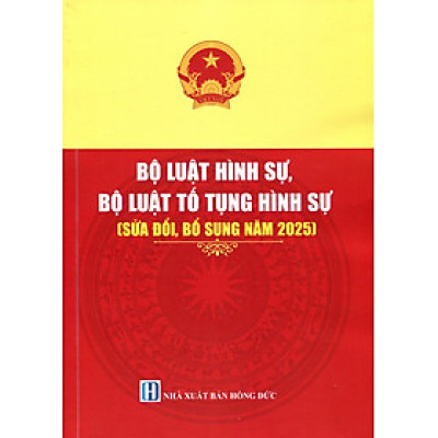 Bộ Luật Hình Sự: Bộ Luật Tố Tụng Hình Sự - Luật Tổ Chức Cơ  Quan Điều Tra Hình Sự - Luật Tạm Giữ, Tạm Giam