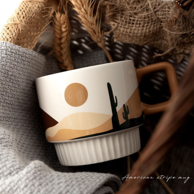 Ly Gốm sứ cà phê sang trọng