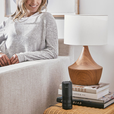 Máy lọc không khí mini TotalClean 4-IN-1 UV Homedics AP-P60 - Hàng nhập khẩu USA