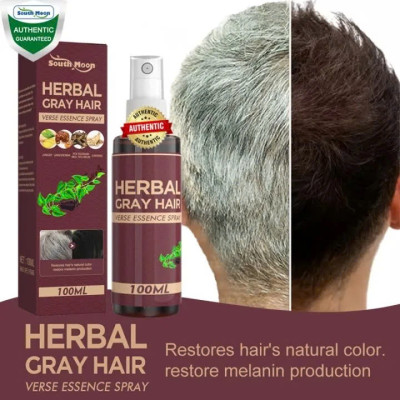 Tinh Chất Dầu Dưỡng Thảo Dược Xịt Đen Tóc Vĩnh Viễn – Giải Pháp Phục Hồi Tóc Bạc Tại Nhà Hiệu Quả