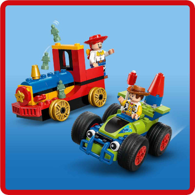 LEGO DISNEY PRINCESS 43264 Đồ Chơi Lắp Ráp Tàu Lửa Hoạt Hình Toy Story (206 chi tiết)