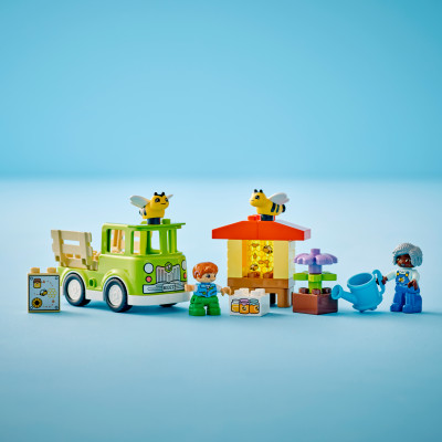 Đồ Chơi Lắp Ráp Nông Trại Ong Của Bé - Caring For Bees & Beehives - Lego Duplo 10419 (22 Mảnh Ghép)