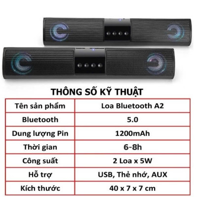 Loai Nghe Nhạc Bluetooth A2J – Âm Thanh Vòm 3D Sống Động, Hàng Cao Cấp , đèn ốp trần