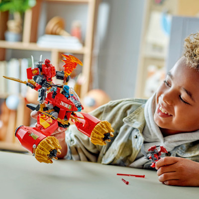 LEGO NINJAGO 71830 Đồ Chơi Lắp Ráp Chiến Giáp Và Xe Chiến Đấu (333 chi tiết)