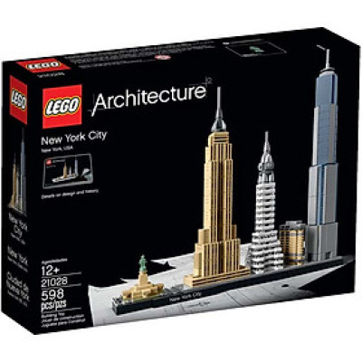 Mô Hình LEGO Architecture - Thành Phố Newyork 21028 (598 Mảnh Ghép)
