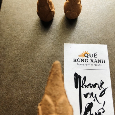 Nhang nụ quế 100% Quế Rừng Xanh dùng xông nhà, xông không gian thiền yoga. Tăng dương khí, đón tài lộc không hóa chất