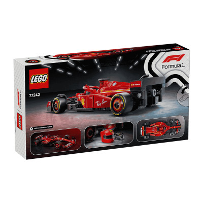 LEGO SPEED CHAMPIONS 77242 Đồ Chơi Lắp Ráp Xe Đua Ferrari SF-24 F1 (275 chi tiết)