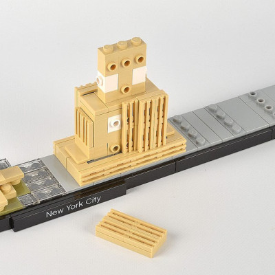 Mô Hình LEGO Architecture - Thành Phố Newyork 21028 (598 Mảnh Ghép)