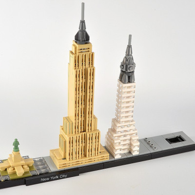 Mô Hình LEGO Architecture - Thành Phố Newyork 21028 (598 Mảnh Ghép)