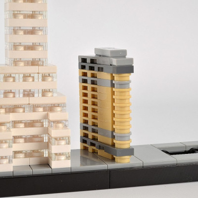 Mô Hình LEGO Architecture - Thành Phố Newyork 21028 (598 Mảnh Ghép)