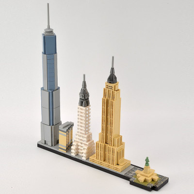 Mô Hình LEGO Architecture - Thành Phố Newyork 21028 (598 Mảnh Ghép)