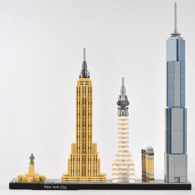 Mô Hình LEGO Architecture - Thành Phố Newyork 21028 (598 Mảnh Ghép)