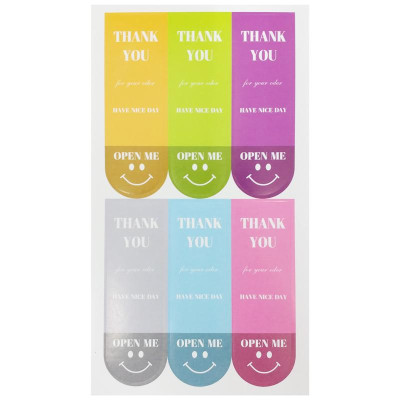 Sticker Cảm Ơn - Teenage CTE-044 (5 Tờ)