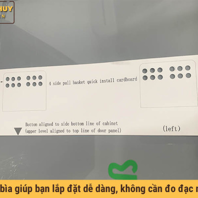 Giá xoong nồi tủ dưới inox sơn Nano bảo hành 10 năm không han gỉ thương hiệu Grob