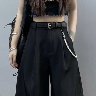 Dây xích đeo quần 2 lớp mix chuỗi ngọc trai đẹp độc lạ mắt cá tính