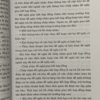 Pháp luật về hợp đồng trong thương mại và đầu tư