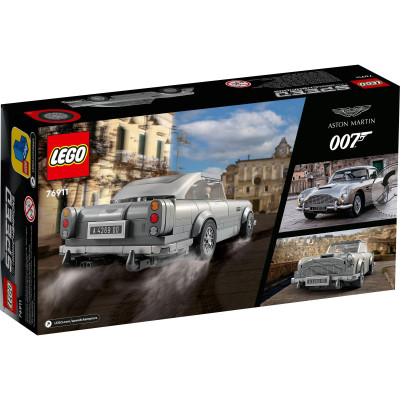 Đồ Chơi Lắp Ráp: Siêu Xe 007 Aston Martin Db5 LEGO SPEED CHAMPIONS 76911 (298 chi tiết)