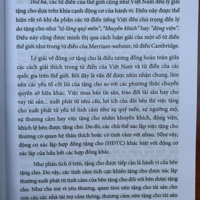 Hợp đồng tặng cho tài sản theo pháp luật Việt Nam