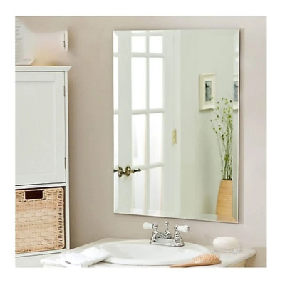 Gương vuông KG104 nhà tắm tráng bạc cao cấp loại tốt, bao ko bể vỡ, kiếng cường lực 5mm - Hàng chính hãng