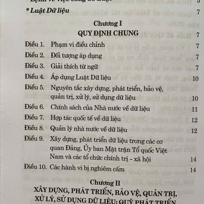 Luật Dữ Liệu Năm 2024